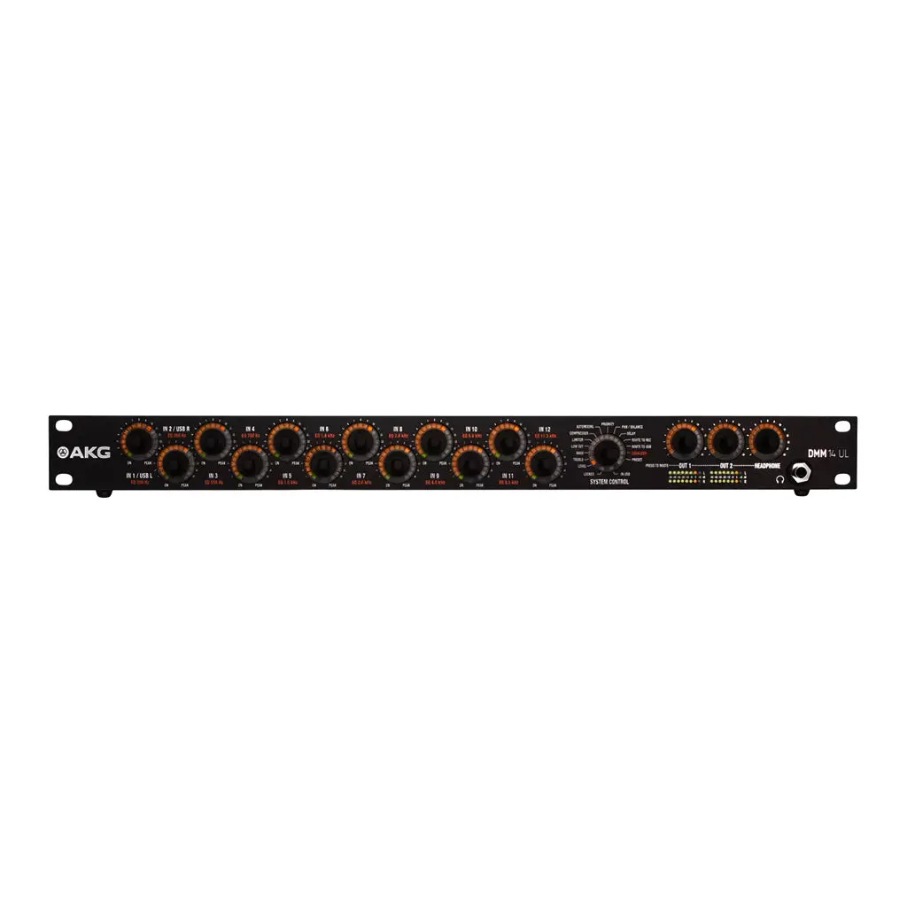 Akg Auto Mic Mix 12 Ch Mic/Line Input Lan 1