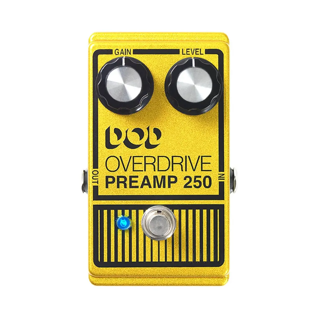 Digitech Dod-250 Overdrive Preamp True Bypass Led 1
