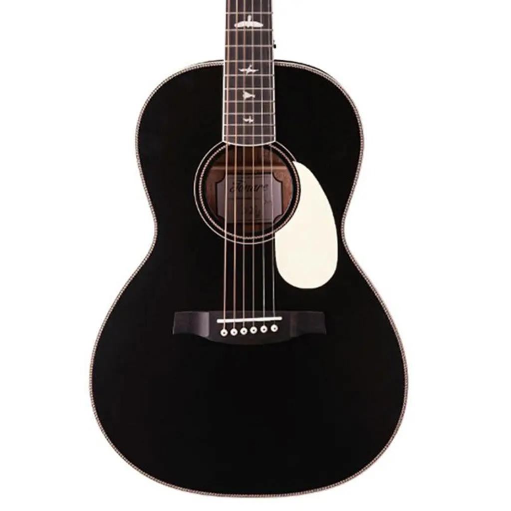 Prs Se P20 Parlour Acoustic - Satin Black Top 1