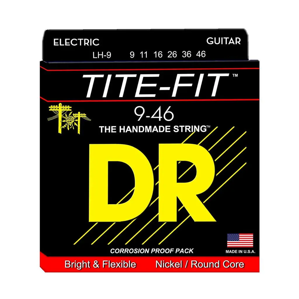Dr Tite-Fit 9-46 Tite N Lite - Electric Guitar Strings 1