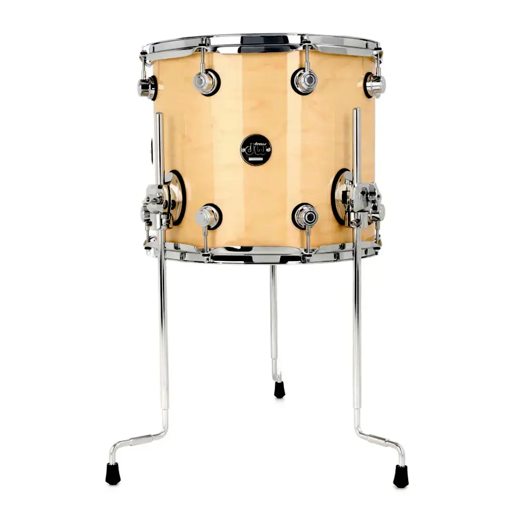 Dw Performance Series Floor Tom - 12 X 14 Inch - Natural Lacquer 1