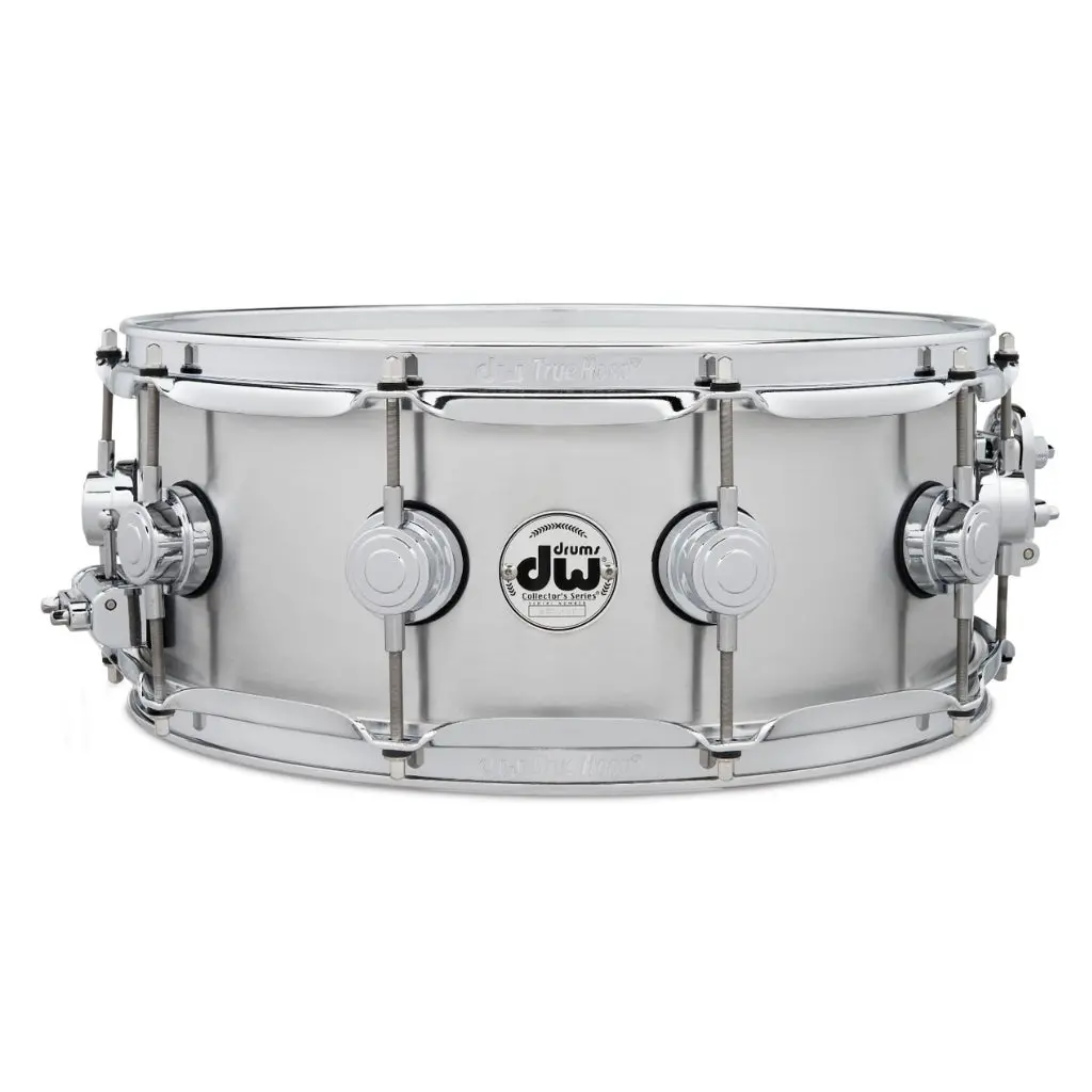 Dw Collector's Series® 14"X5.5" Rolled Aluminium Shell With Chrome Hardware 1