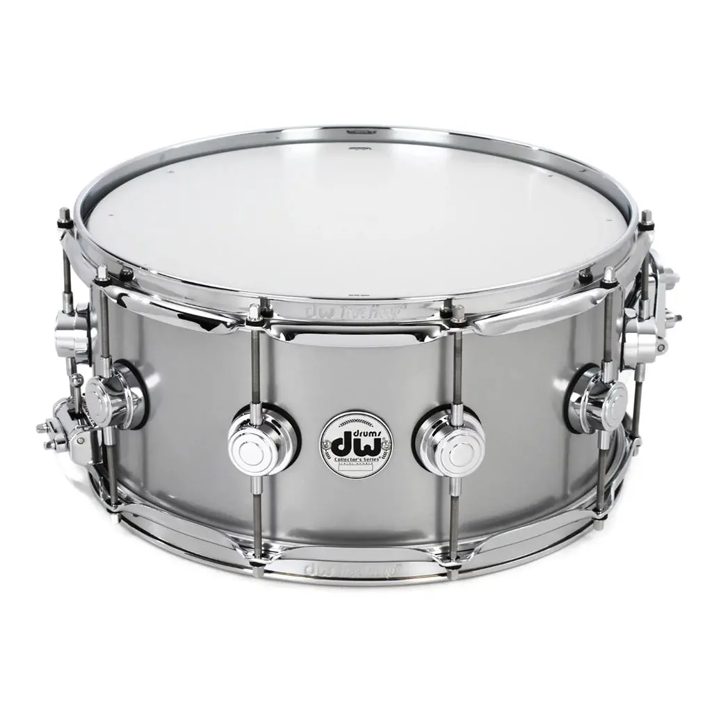 Dw Collector's Series® 14"X6.5" Rolled Aluminium Shell With Chrome Hardware 1
