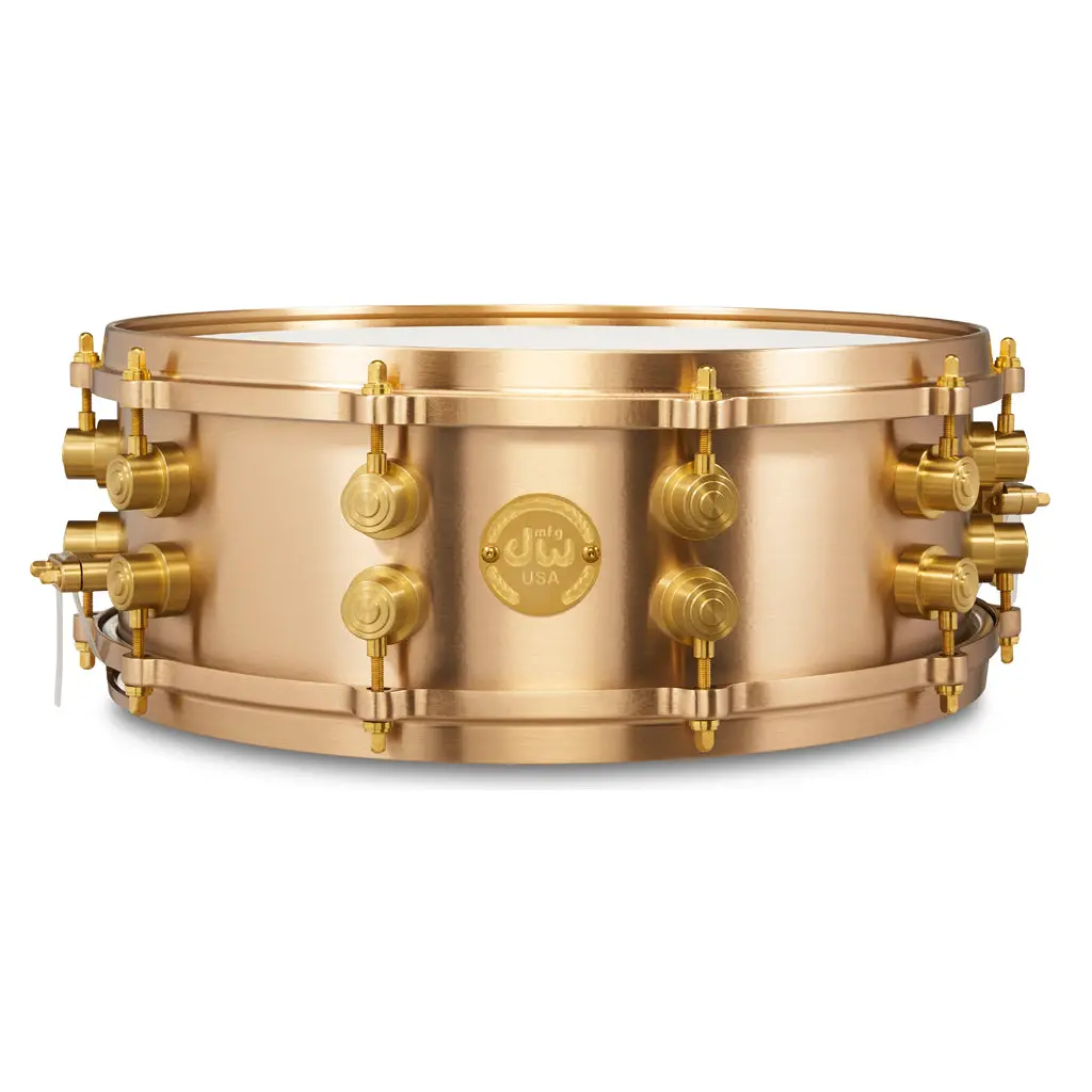 Dw Mfg 14"X5" True-Cast Bell Bronze Snare Drum 1