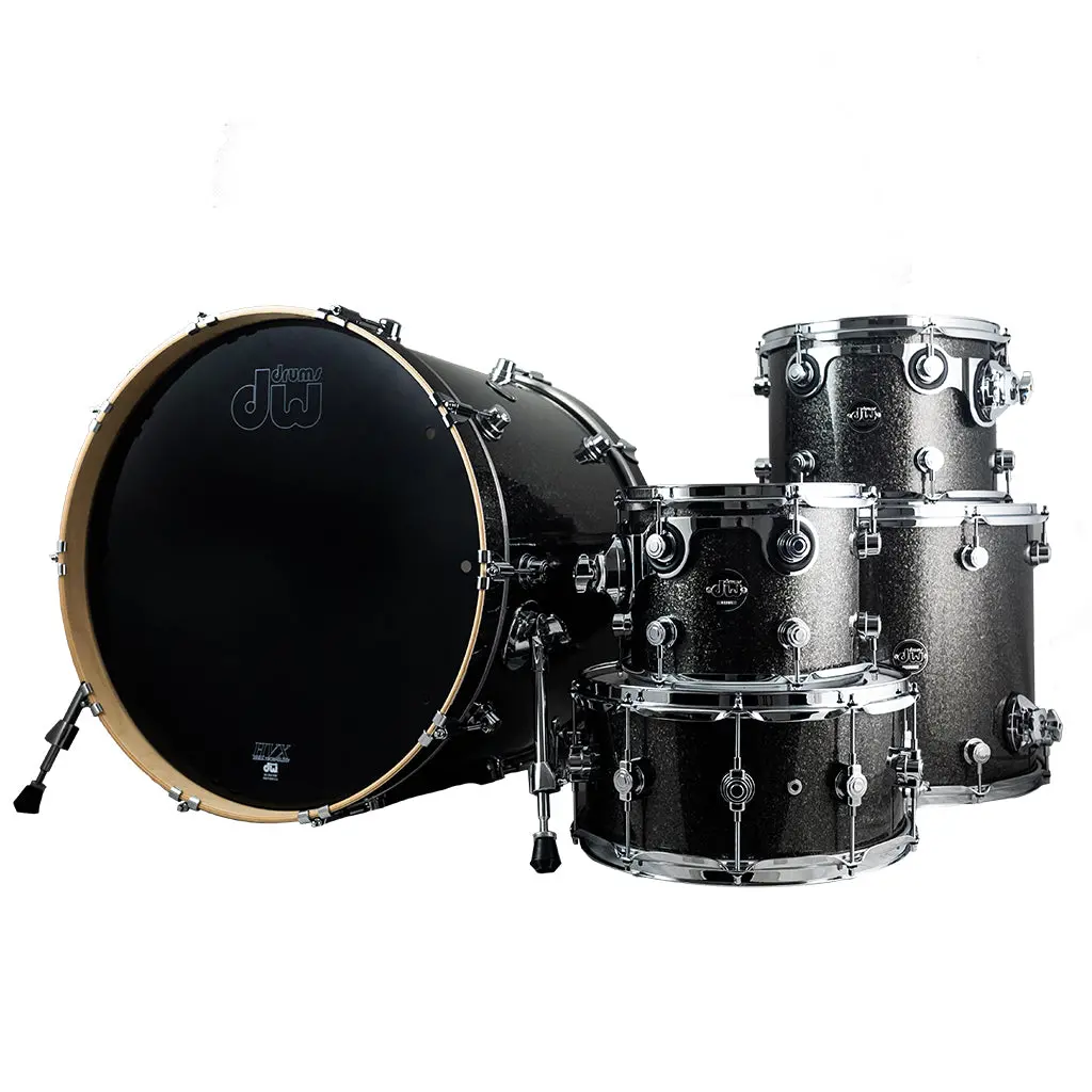 Dw Performance Series™ 5-Piece Shell Pack - Pewter Sparkle 1