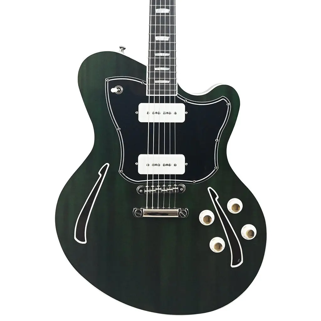 Kauer - Super Chief Emerald Green - Wenge Fretboard 1
