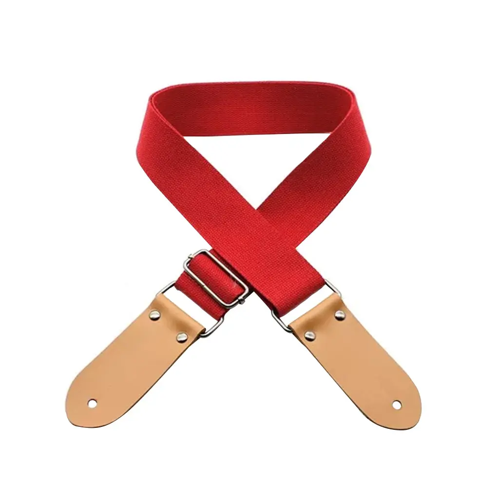 Dsl 50 Cotton 2" Strap - Red 1