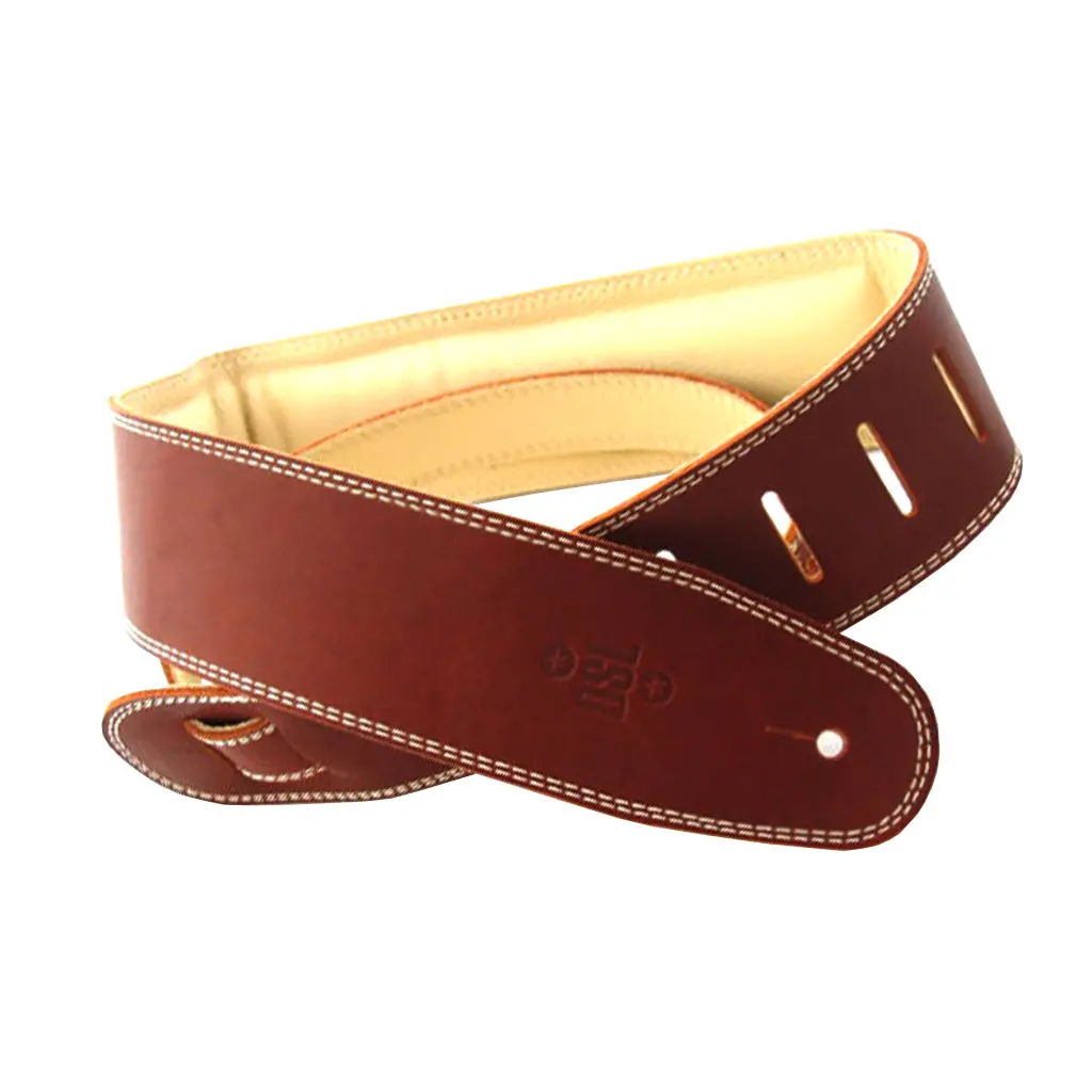 Dsl Geg25-16-3 Strap 2.5" Padded Garment Maroon/Beige 1