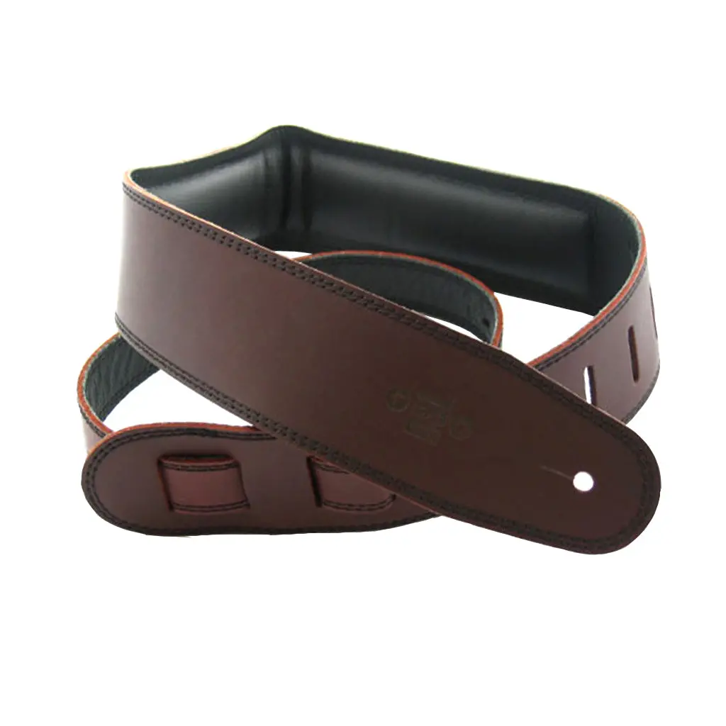 Dsl Geg25-17-1 Strap 2.5" Padded Garment Saddle Brown/Black 1