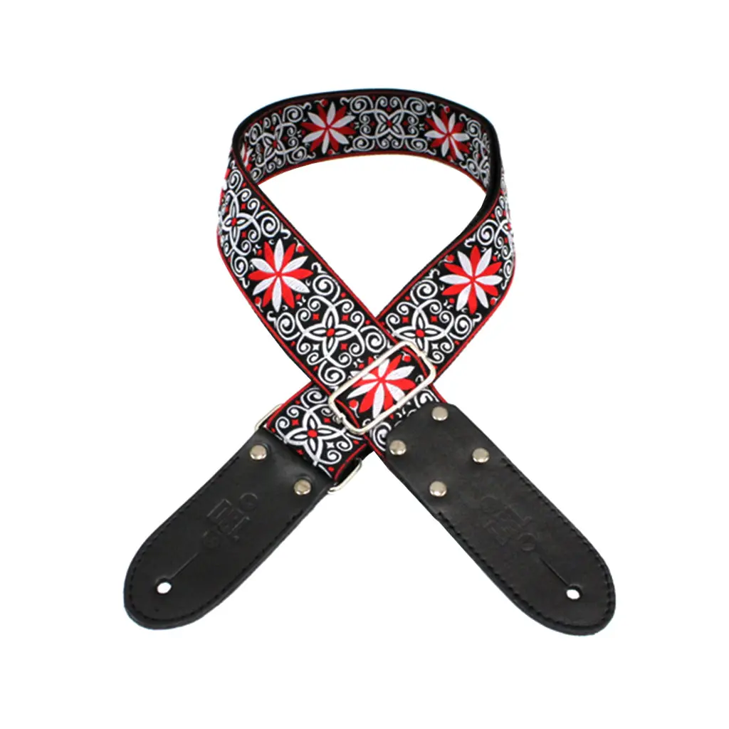 Dsl Jac20-Redangel Strap 2" Jacquard Weave Red Angel 1