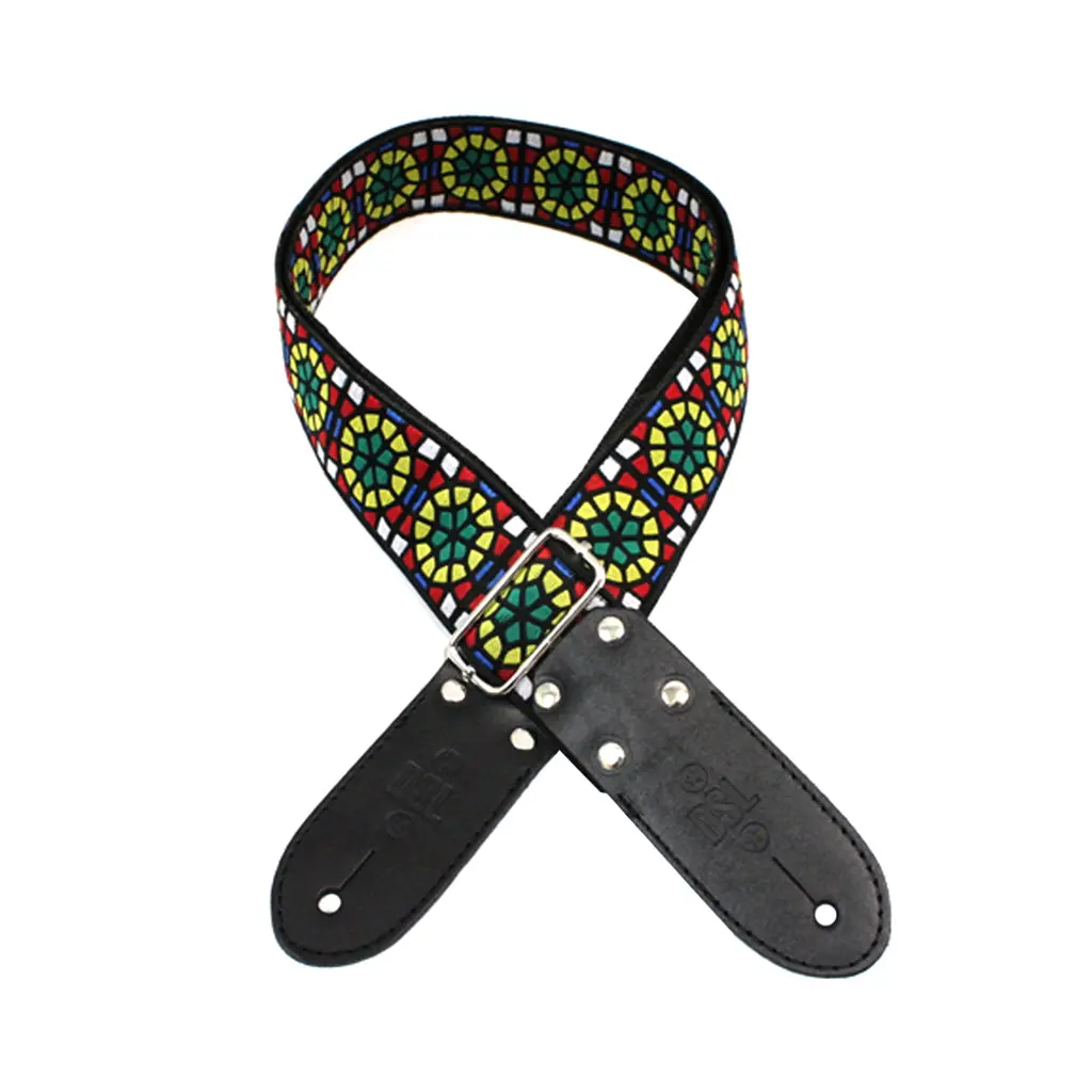 Dsl Jac20-Sg-Green Strap 2" Jacquard Weave Sg-Green 1