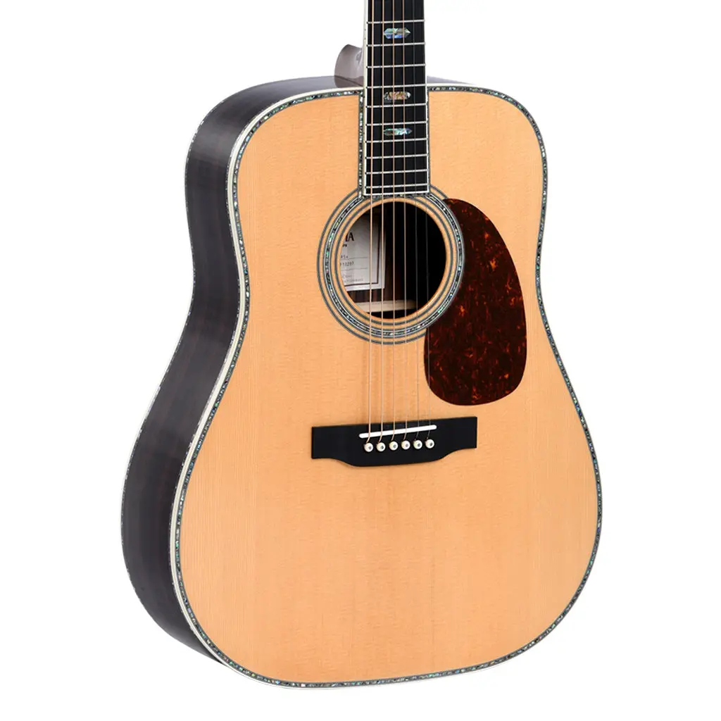 Sigma Dt45 Dreadnought With Pearl Inlays 1