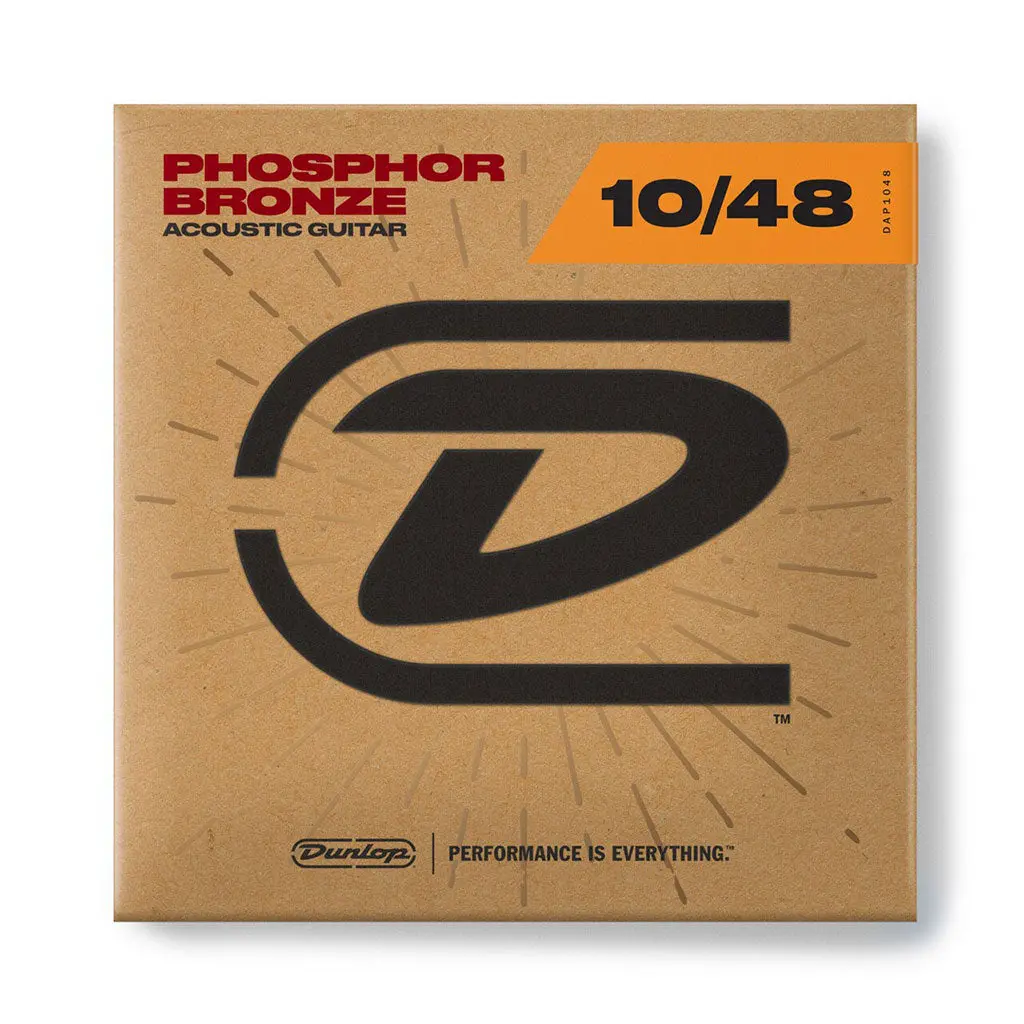 Dunlop 10-48 Phosphor Bronze - Acoustic Guitar Strings 1