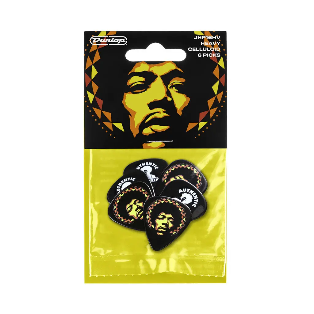 Dunlop Jimi Hendrix '69 Psych Series Aura Mandala Guitar Pick 1