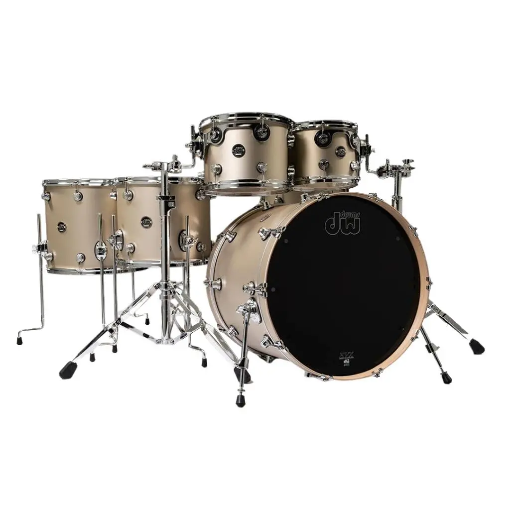 Dw 22" Performance Series 6-Piece Shell Pack - Gold Mist 1
