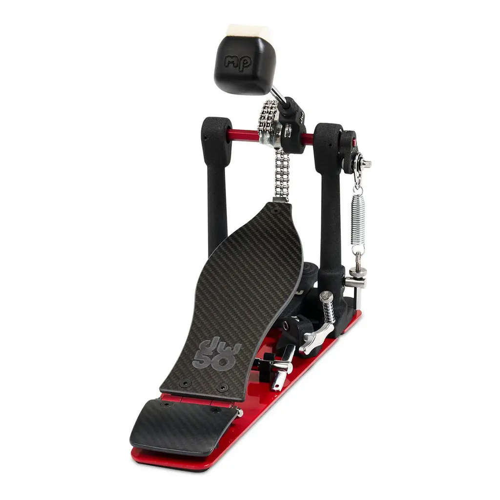 Dw 50Th Anniversary Limited Edition Carbon Fibre 5000 Single Bass Drum Pedal 1