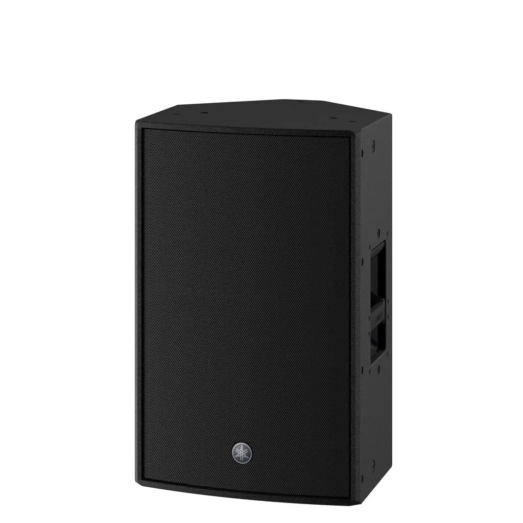 Yamaha Dzr12-D 2-Way 12" Bi-Amped Powered Speaker Dante Connectivity Black 1