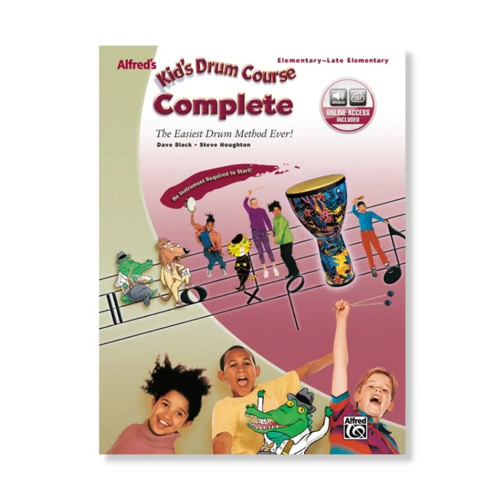 Alfred's Kid's Drum Course Complete Book 1