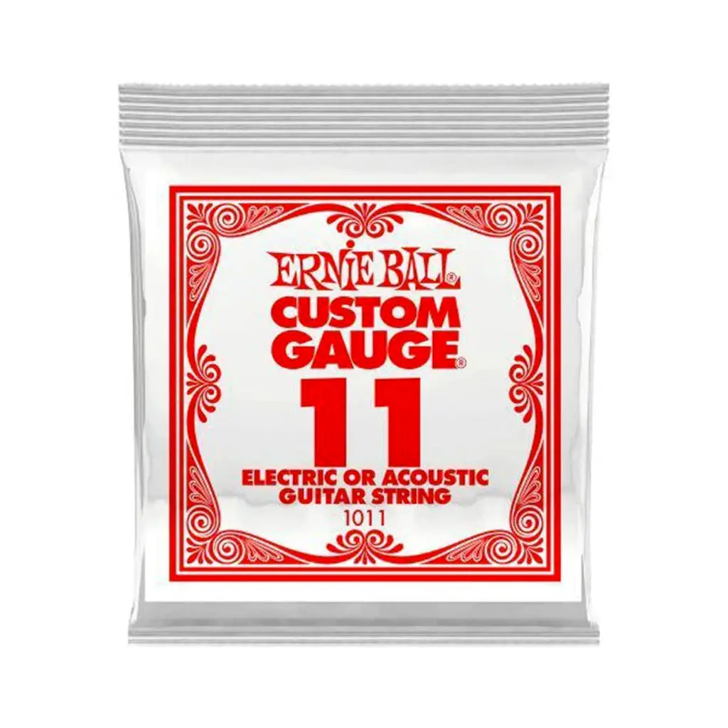 Ernie Ball 1011 Single Strings Plain .11 | Fretted Instrument Strings | E1011 1