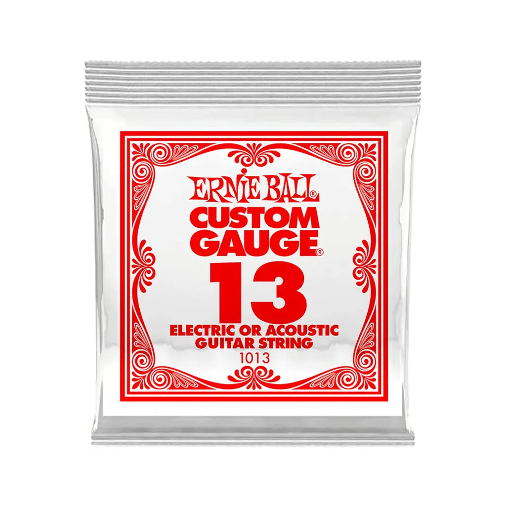 Ernie Ball 1013 Single Strings Plain .13 | Fretted Instrument Strings | E1013 1