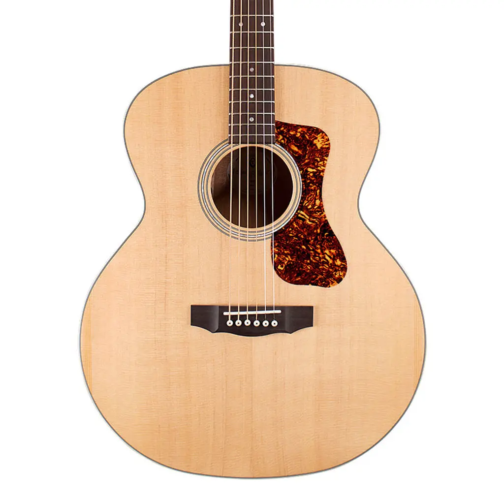 Guild Bt-240E Baritone Natural Archback Jumbo Acoustic Guitar W/Bag 1