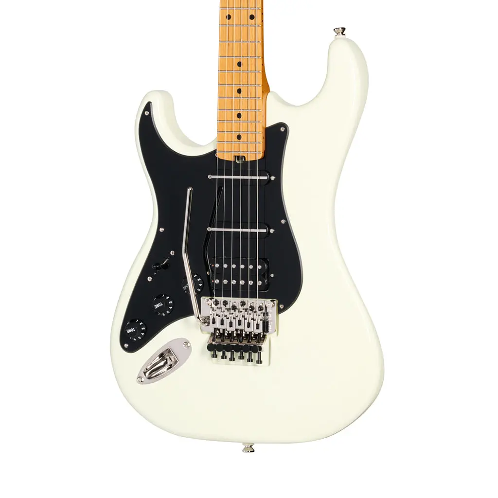 Kramer Pacer Deluxe Left Handed W/Premium Gig Bag - Classic White 1