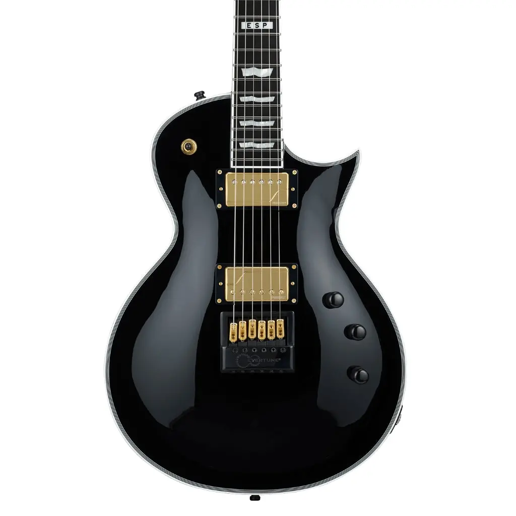 Esp E-Ii Eclipse Ft Full Thickness Evertune Electric Guitar - Black 1