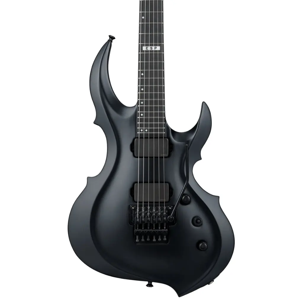 Esp E-Ii Frx Electric Guitar - Black Satin 1