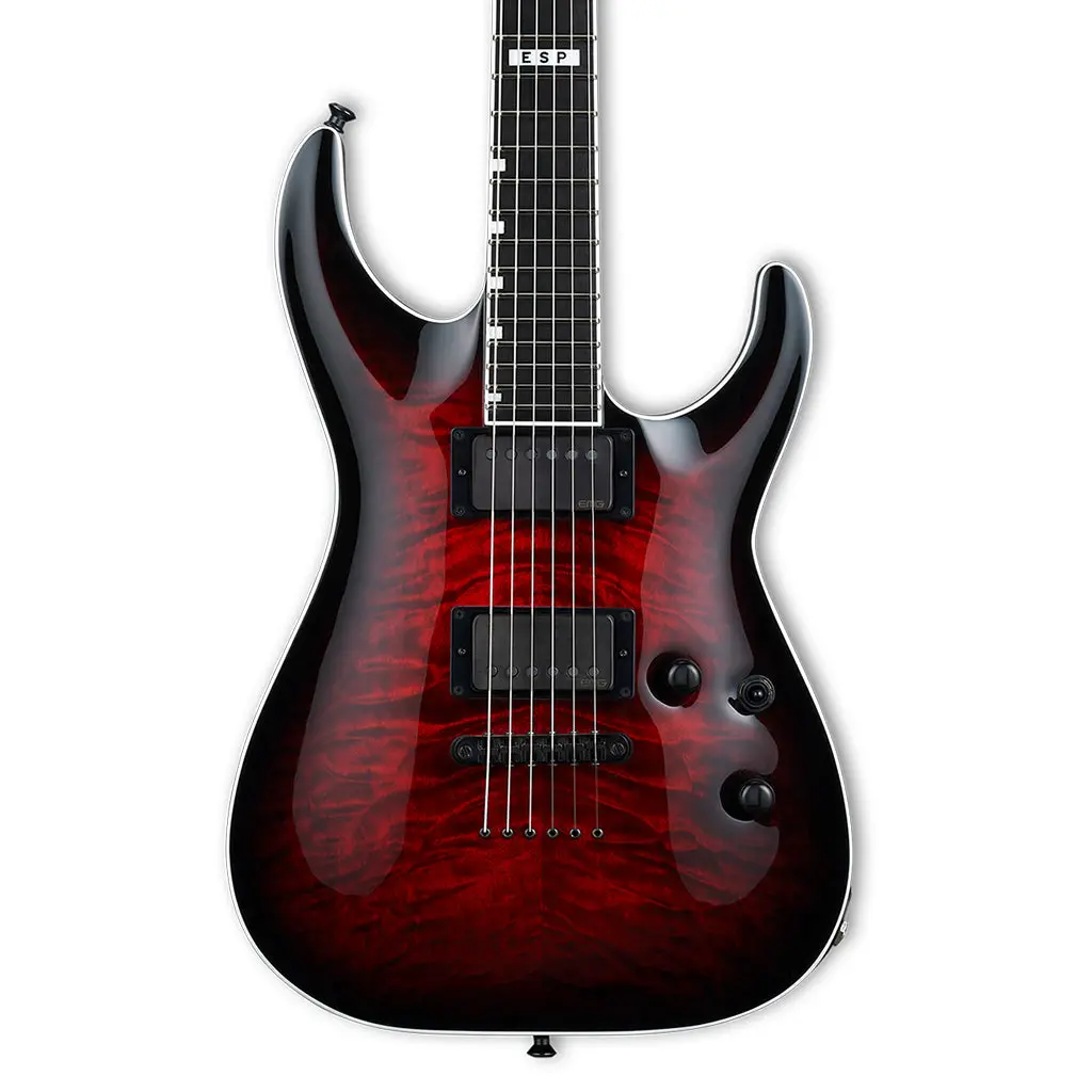 Esp E-Ii Horizon Nt-Ii Electric Guitar Quilted Maple - See Thru Black Cherry Sunburst 1