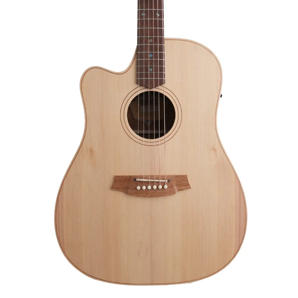 Cole Clark Fl2ec Bunya Blackwood Left Handed Acoustic/Electric Guitar 1