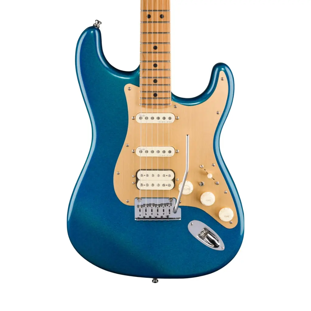 Fender Limited Edition American Ultra Ii Stratocaster Hss - Roasted Maple Neck - Aurora 1
