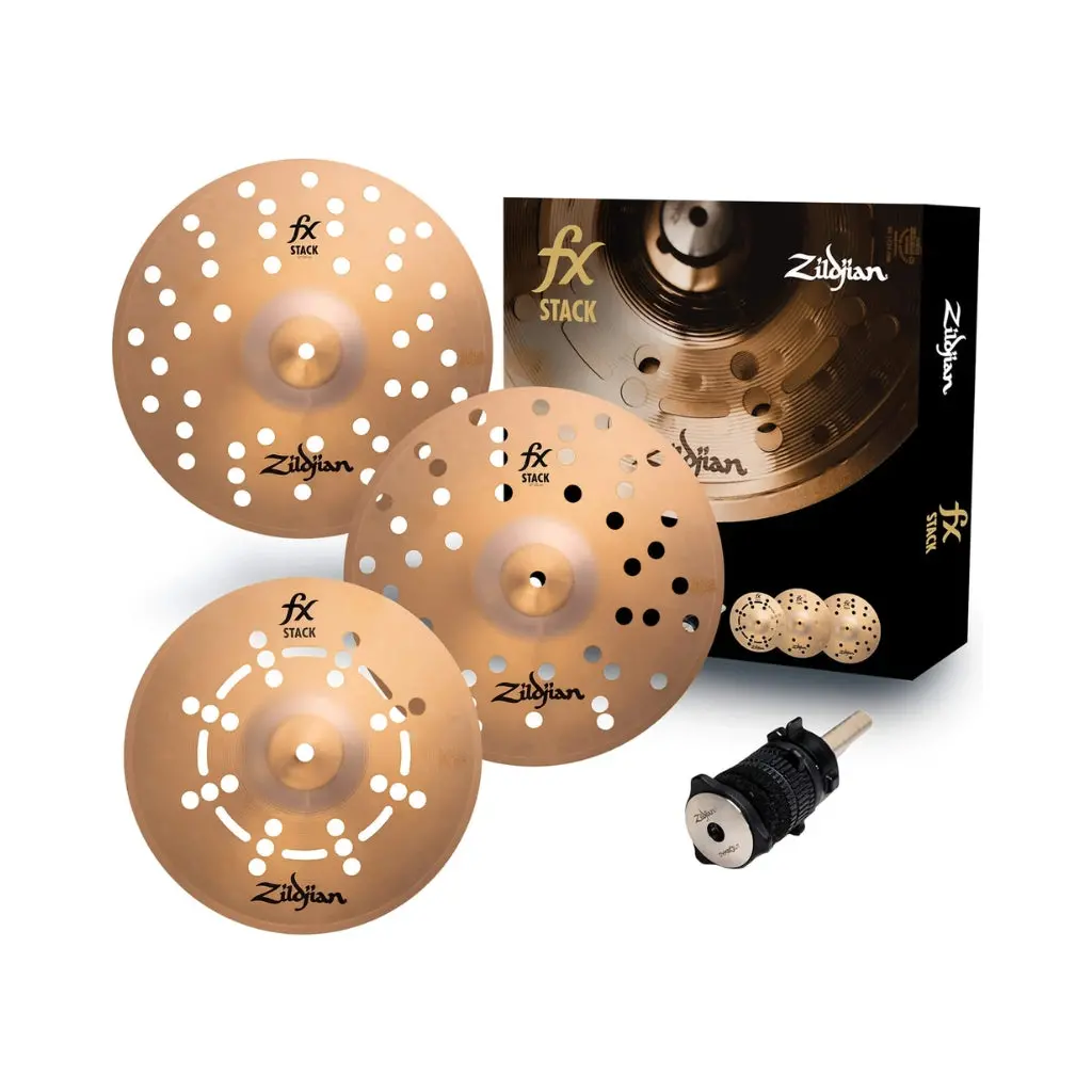 Zildjian Fx Stack Cymbals - 12 Inches 1