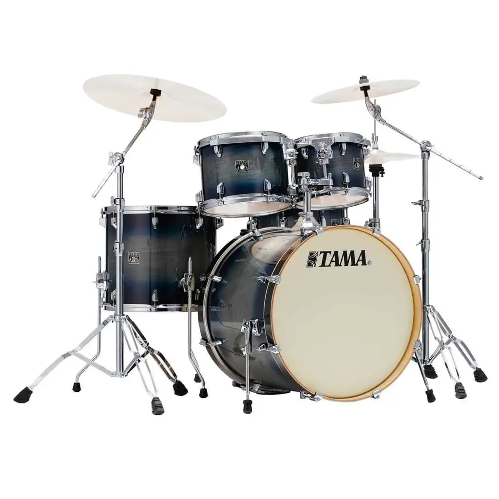 Tama Superstar Classic 5-Piece Shell Pack With 22" Bass Drum And Sm5w Hardware Pack Included - Dark Indigo Burst 1