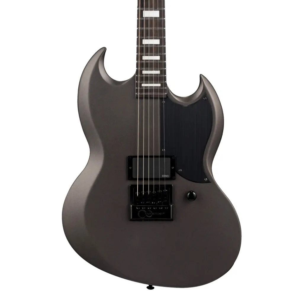 Esp Ltd Viper-1001 Et Electric Guitar - Charcoal Metallic Satin 1