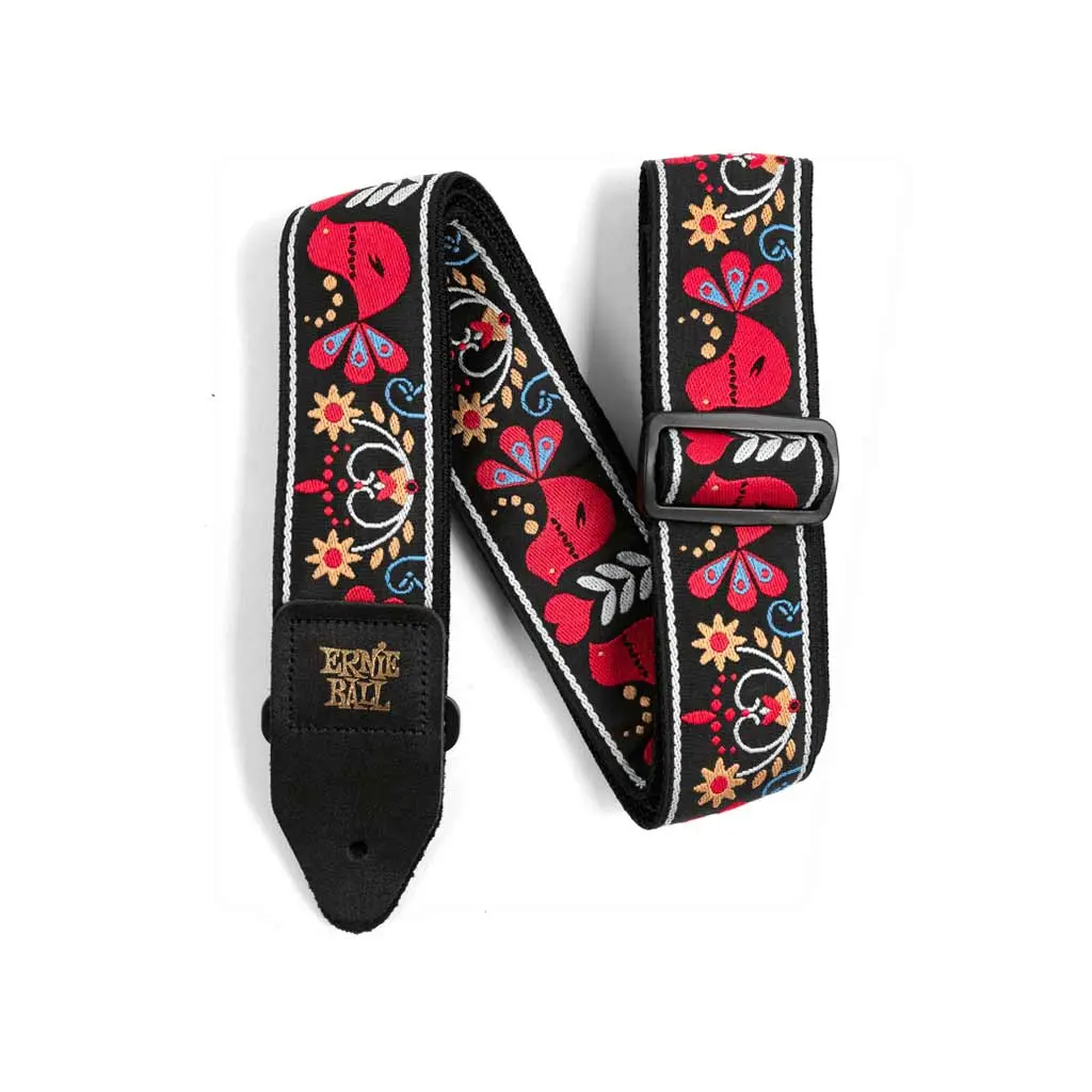 Ernie Ball Jacquard Strap - Redbird Rising 1