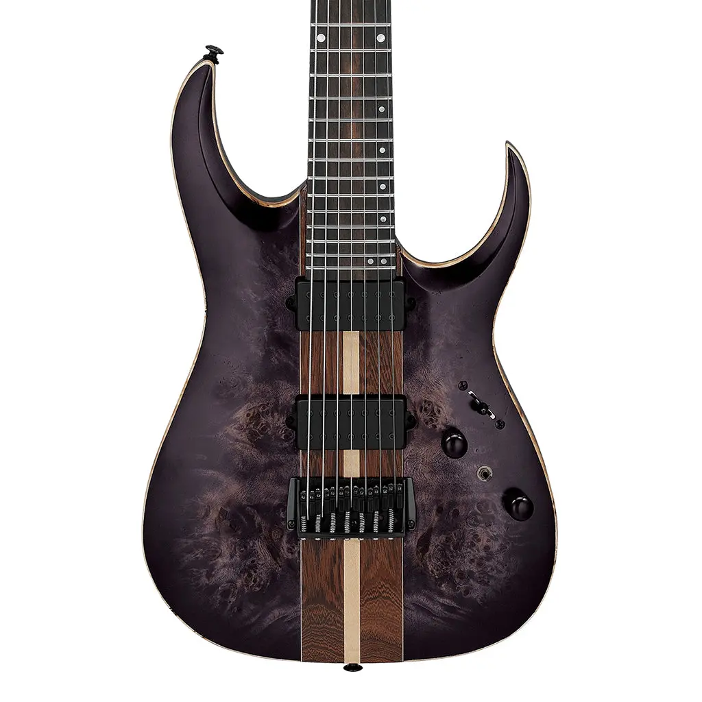 Ibanez Rga217p1pb Premium 7-String Electric Guitar W/Gigbag - Deep Twilight Burst Low Gloss 1