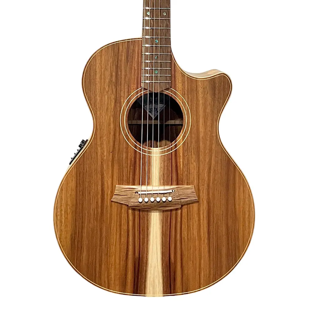 Cole Clark Angel 2 Cutaway - Blackwood Blackwood - She Oak | Acoustic Guitars | Ccan2ec-Blbl 1