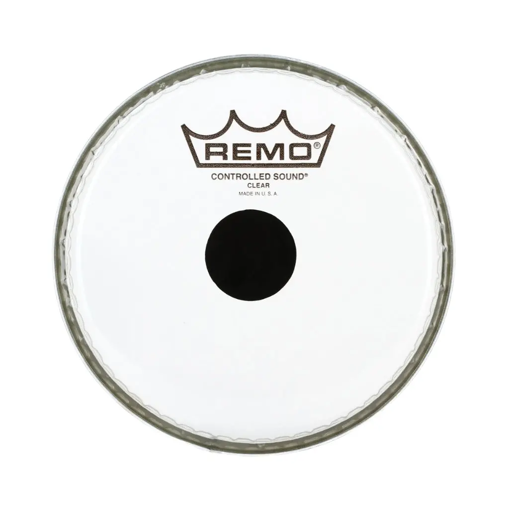 Remo Controlled Sound Clear Drumhead With Black Dot - 6-Inch 1