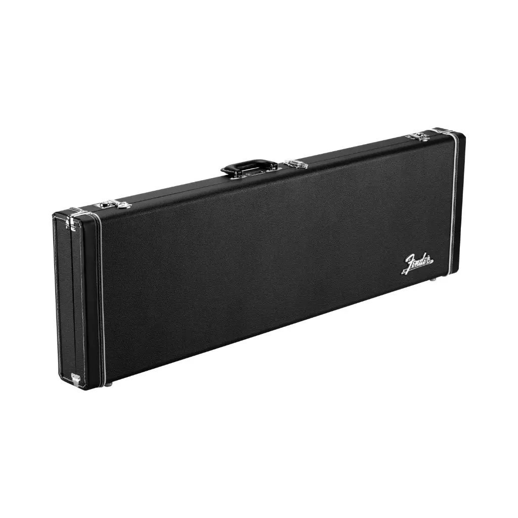 Fender Classic Series Wood Case For Precision Bass/Jazz Bass - Black 1