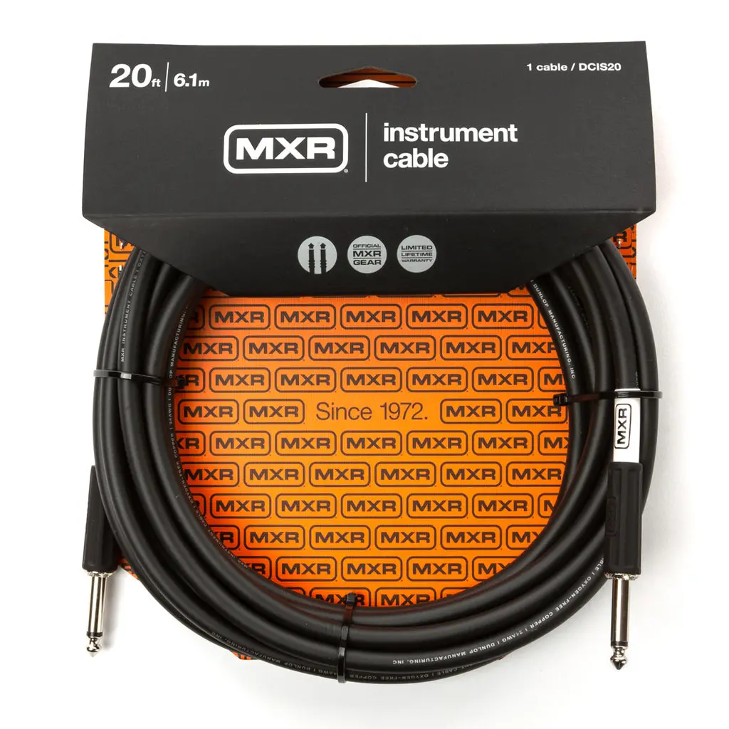 Mxr 20Ft Guitar Cable - Straight To Straight 1