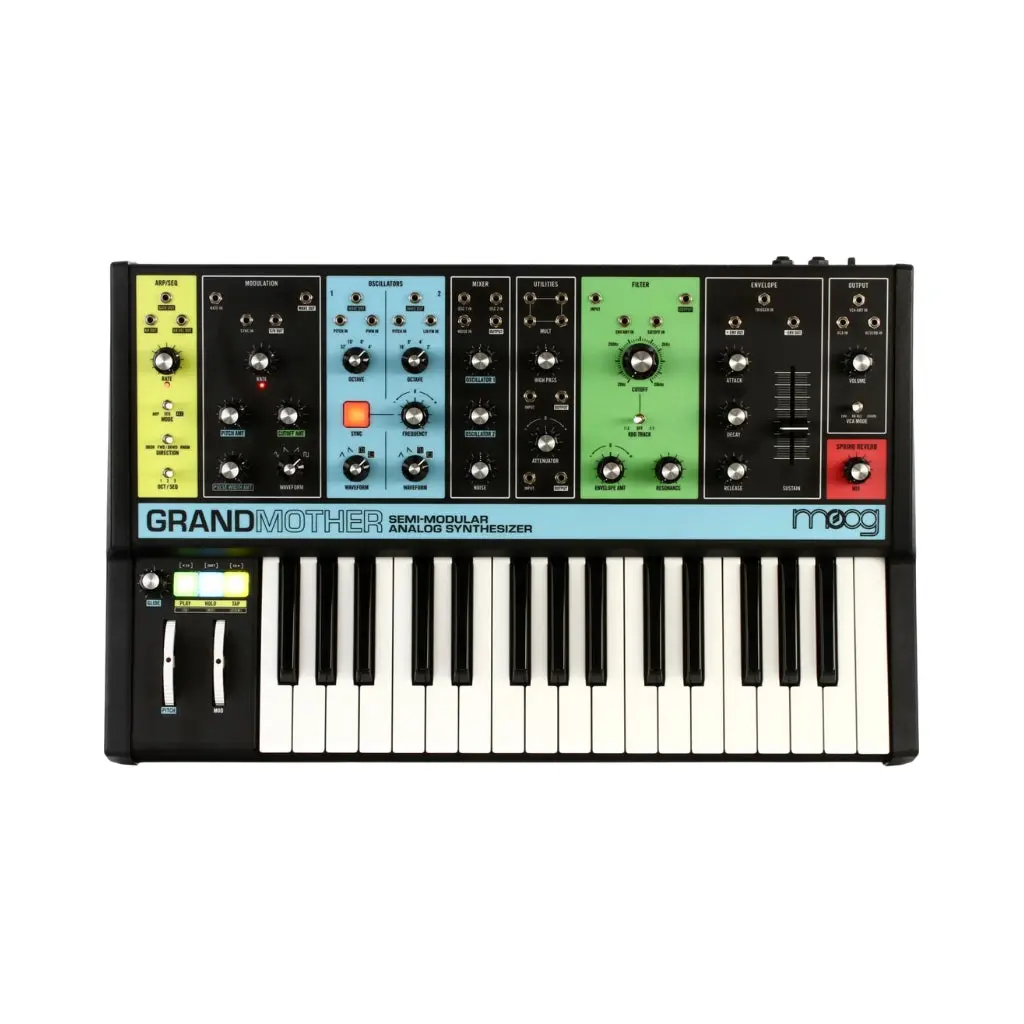 Moog Grandmother Semi-Modular Analog Synthesizer And Step Sequencer 1