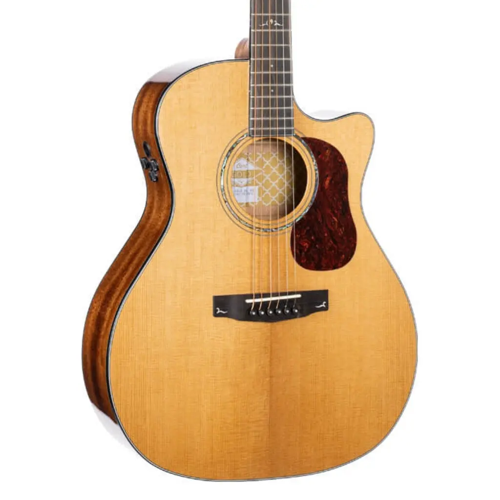 Cort Gold-A6 Gold Series Acoustic-Electric Guitar - Natural 1