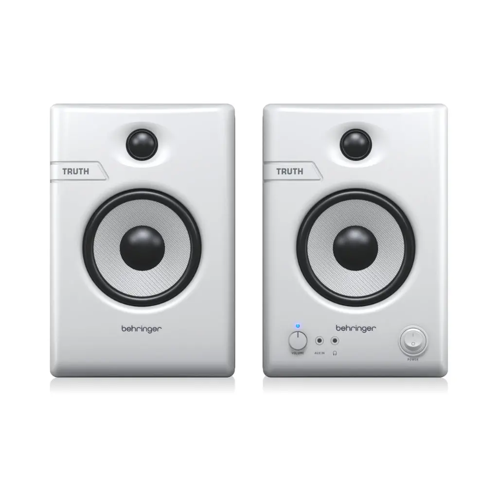 Behringer Truth 4.5 With Bluetooth Studio Monitors Pair - White 1