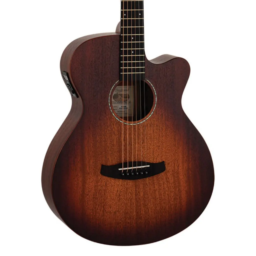 Tanglewood Tc4-Ce Crossroads Superfolk Acoustic-Electric Guitar - Vintage Satin 1