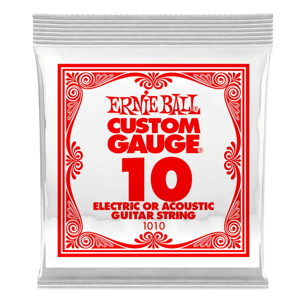 Ernie Ball .10 Single String (Plain) | Fretted Instrument Strings | E1010 1