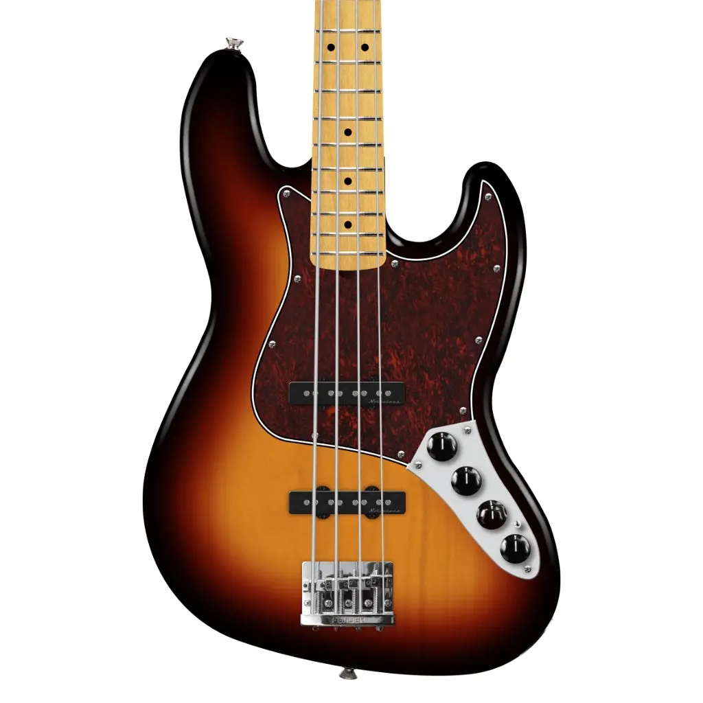 Fender Player Ii Modified Active Jazz Bass - 3 Tone Sunburst, Maple Fingerboard 1