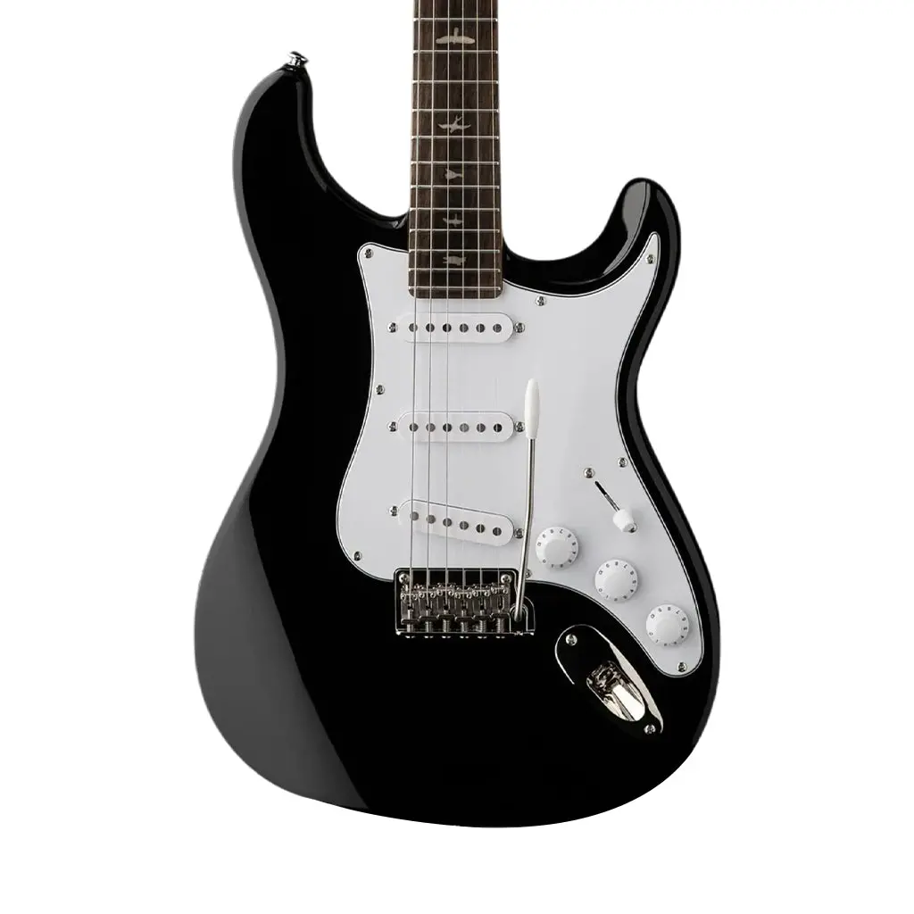 Prs Se Silver Sky Rosewood Electric Guitar - Piano Black 1