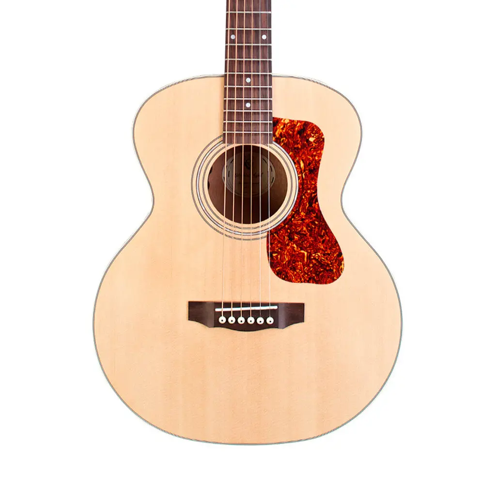 Guild Jumbo Junior Mahogany Acoustic-Electric Guitar W/Deluxe Gig Bag 1