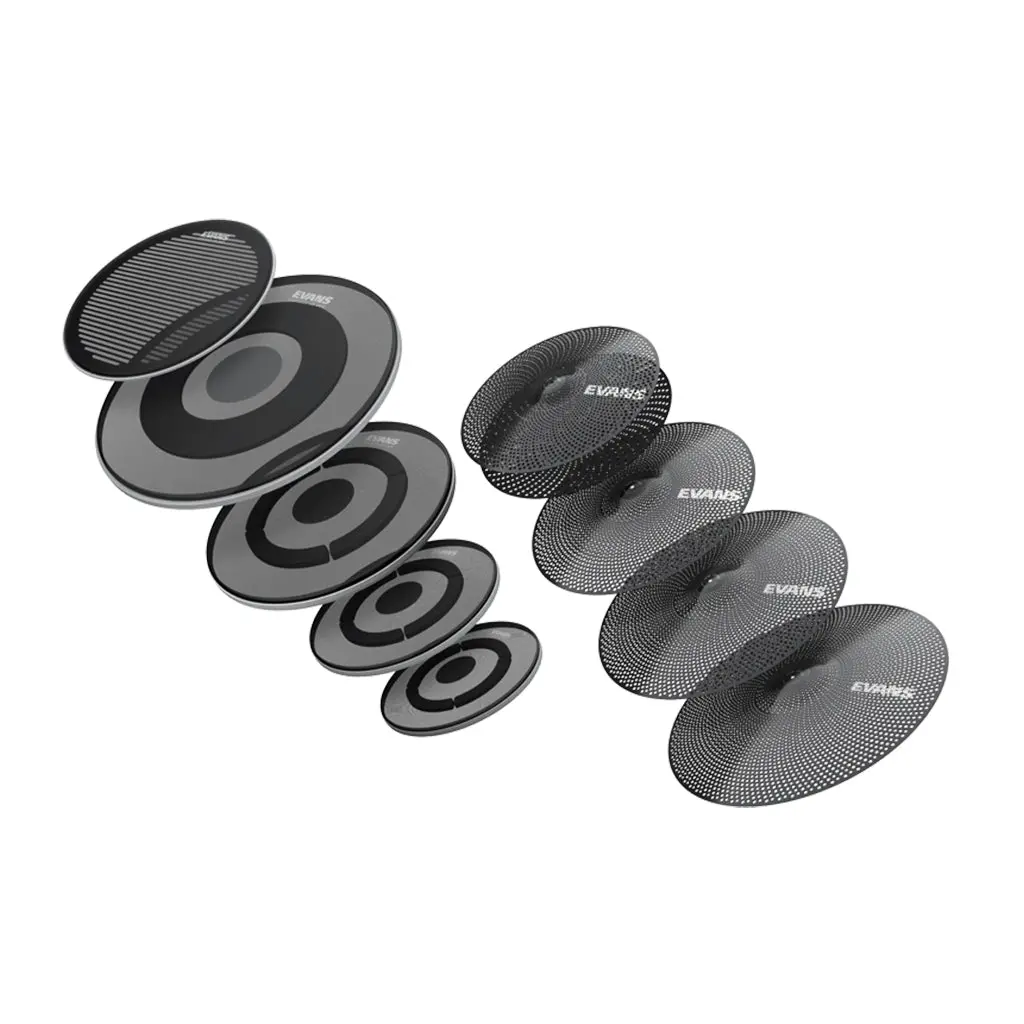 Evans Db One Low Volume Cymbal & Drumhead Set 1