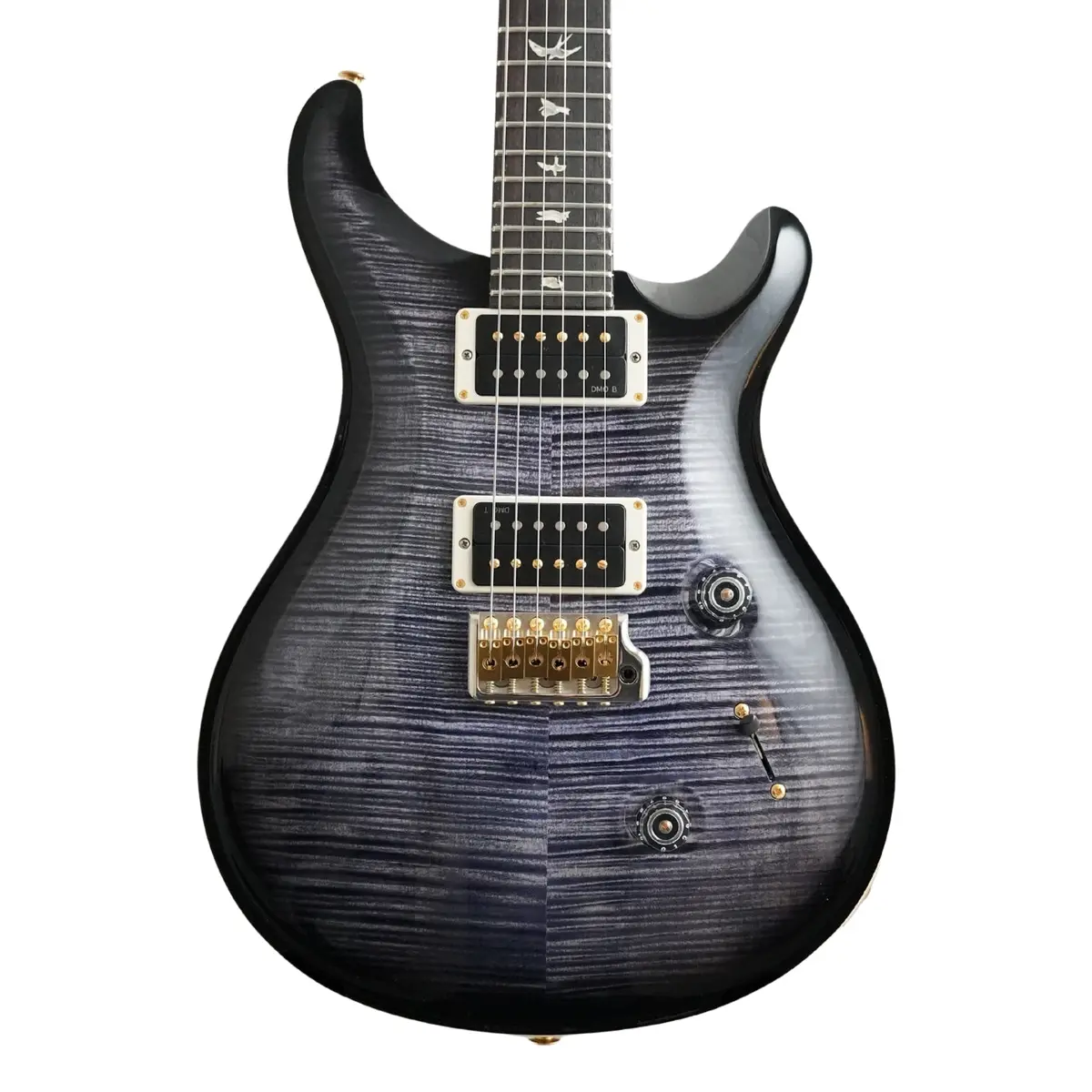 Prs Custom 24 Pattern Thin Neck 10 Top Electric Guitar - Purple Mist 1
